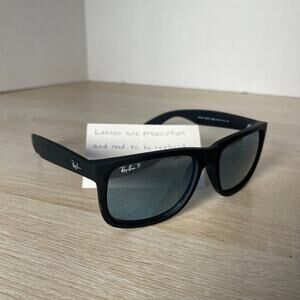 Ray-Ban RB4165 Justin 622/55 Sunglasses Black FRAMES ONLY 54-16-145 Amazing Cond